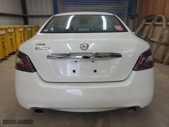 2012 Nissan Maxima 3.5 S with VIN 1N4AA5AP9CC828535, listed as a Copart auction lot 45582825 with 0 mi miles and Salvage Title. Bid and sale history available at carsss.com. Image 6.