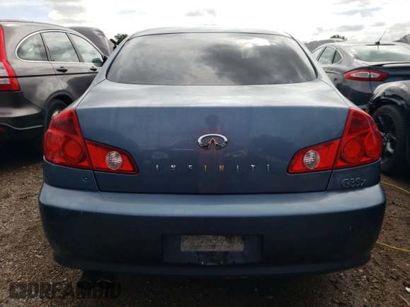 2006 Infiniti G35 with VIN JNKCV51F16M610696, listed as a Copart auction lot 68944054 with 146,482 mi miles and Salvage Title. Bid and sale history available at DreamBid. Image 6.