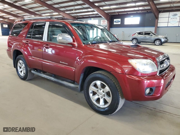 2006 Toyota 4Runner SR5 with VIN JTEBU14R868068449, listed as a Copart auction lot 54411565 with 145,254 mi miles and Clean Title. Bid and sale history available at carsss.com. Image 4.