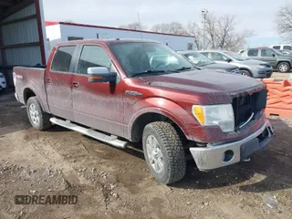 2009 Ford F-150 XL with VIN 1FTPW14V59KC62638, listed as a IAAI auction lot 41665889 with 136,020 mi miles. Bid and sale history available at carsss.com. Image 1.