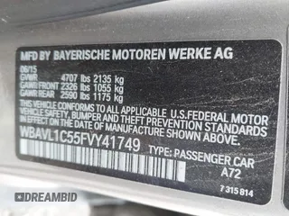 2015 BMW X1 xDrive28i z VIN WBAVL1C55FVY41749, wystawiony jako IAAI lot #42140979 z przebiegiem 120 953 mil mil oraz . Historia ofert i sprzedaży dostępna na DreamBid. Obrazek 9.
