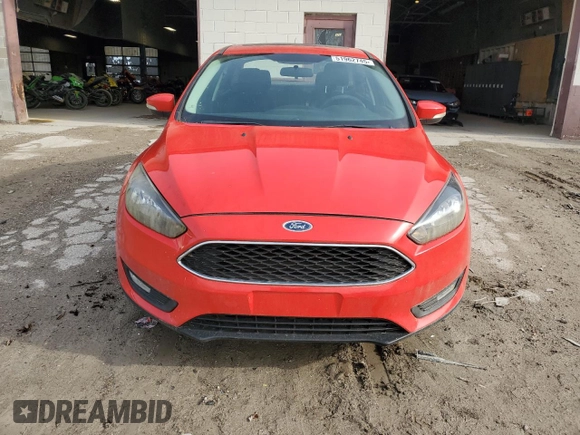 2017 Ford Focus SEL with VIN 1FADP3H26HL307256, listed as a Copart auction lot 51962745 with 62,007 mi miles and Salvage Title. Bid and sale history available at carsss.com. Image 5.