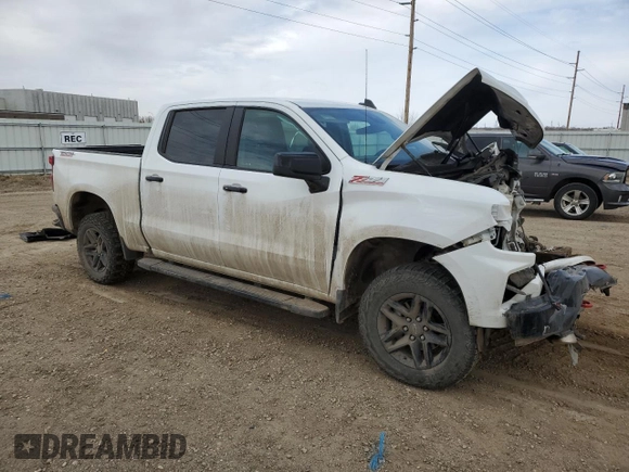 2024 Chevrolet Silverado 1500 with VIN 3GCUDFED6RG344350, listed as a Copart auction lot 52120675 with Not Provided miles and Salvage Title. Bid and sale history available at DreamBid. Image 4.
