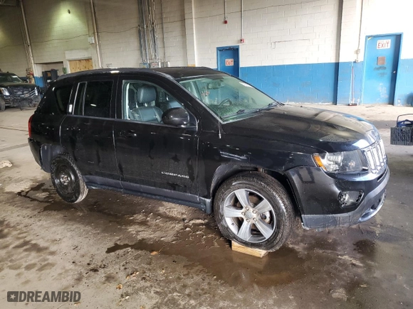 2016 Jeep Compass High Altitude Edition with VIN 1C4NJDEB1GD708457, listed as a Copart auction lot 53028065 with 67,549 mi miles and Salvage Title. Bid and sale history available at carsss.com. Image 4.