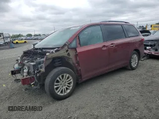 2016 Toyota Sienna XLE z VIN 5TDYK3DC7GS736508, wystawiony jako Copart lot #54740685 z przebiegiem 162 649 mil mil oraz Szkoda całkowita • Salvage title. Historia ofert i sprzedaży dostępna na DreamBid. Obrazek 1.