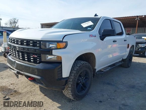 2021 Chevrolet Silverado 1500 Custom Trail Boss with VIN 1GCPYCEF6MZ240242, listed as a IAAI auction lot 41218492 with Not Provided miles and . Bid and sale history available at DreamBid. Image 17.