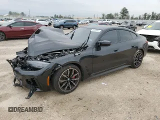 2023 BMW 4 Series M440i with VIN WBA63AW09PFN58030, listed as a Copart auction lot 45165294 with 15,453 mi miles and . Bid and sale history available at DreamBid. Image 1.