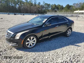 2015 Cadillac ATS Sedan Luxury RWD with VIN 1G6AB5RA1F0135619, listed as a Copart auction lot 49466075 with 129,433 mi miles and Clean Title. Bid and sale history available at carsss.com. Image 1.