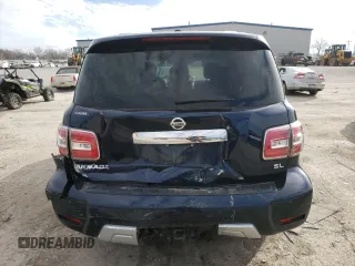 2018 Nissan Armada SV with VIN JN8AY2NC0J9555110, listed as a Copart auction lot 39994633 with 30,721 mi miles. Bid and sale history available at carsss.com. Image 6.