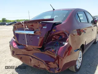 2024 Mitsubishi Mirage ES with VIN ML32FUFJ2RHF11096, listed as a IAAI auction lot 42081913 with 5,318 mi miles and . Bid and sale history available at DreamBid. Image 6.