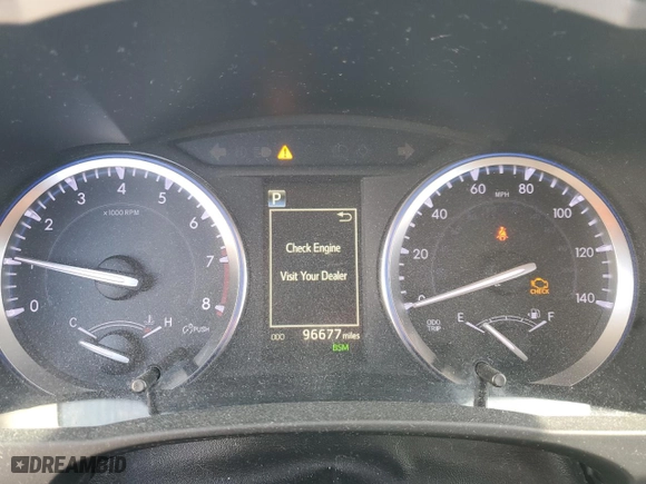 2019 Toyota Highlander SE with VIN 5TDJZRFH6KS925510, listed as a Copart auction lot 48819195 with 96,677 mi miles and Salvage Title. Bid and sale history available at carsss.com. Image 9.