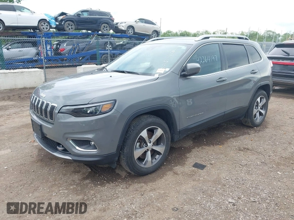 2021 Jeep Cherokee Limited with VIN 1C4PJMDX6MD197524, listed as a IAAI auction lot 42264197 with 47,077 mi miles and . Bid and sale history available at DreamBid. Image 17.