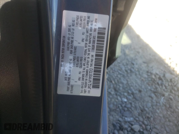 2021 Mazda 6 Grand Touring Reserve with VIN JM1GL1WY1M1617013, listed as a Copart auction lot 76836264 with 38,484 mi miles and Salvage Title. Bid and sale history available at DreamBid. Image 13.