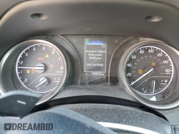 2022 Toyota Camry SE with VIN 4T1G11AK4NU684242, listed as a Copart auction lot 52461515 with 53,933 mi miles and Salvage Title. Bid and sale history available at DreamBid. Image 9.