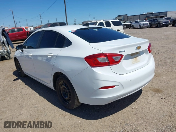 2018 Chevrolet Cruze LS with VIN 1G1BC5SM5J7142519, listed as a IAAI auction lot 41819086 with 97,592 mi miles and . Bid and sale history available at DreamBid. Image 3.