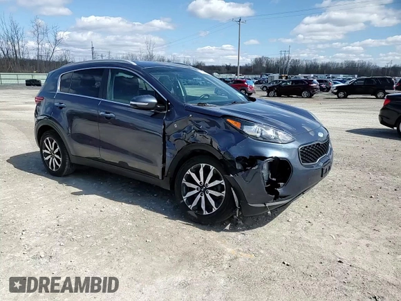 2019 Kia Sportage EX with VIN KNDPNCAC5K7500529, listed as a Copart auction lot 51856785 with 87,812 mi miles and Salvage Title. Bid and sale history available at carsss.com. Image 14.