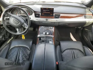 2013 Audi A8 3.0L z VIN WAUAGAFD3DN001326, wystawiony jako Copart lot #88724985 z przebiegiem 89 859 mil mil oraz Szkoda całkowita • Salvage title. Historia ofert i sprzedaży dostępna na DreamBid. Obrazek 8.