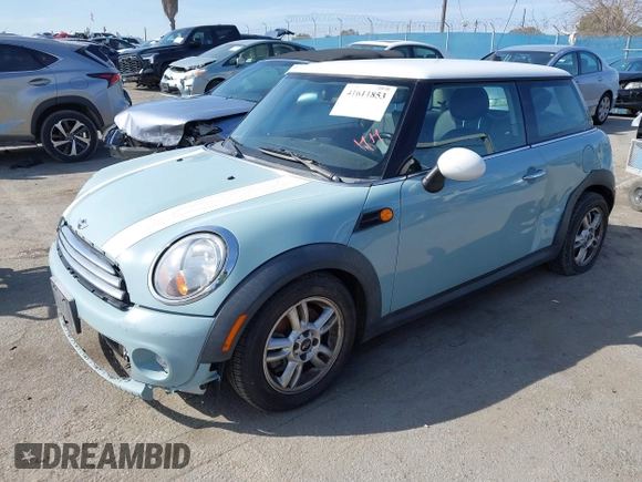 2012 MINI Hardtop with VIN WMWSU3C57CT262510, listed as a IAAI auction lot 41611853 with 77,193 mi miles and . Bid and sale history available at DreamBid. Image 2.
