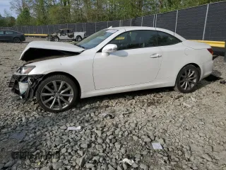 2013 Lexus IS 250 C with VIN JTHFF2C24D2528196, listed as a Copart auction lot 53951695 with Not provided miles and Salvage title. Bid and sale history available at DreamBid. Image 1.