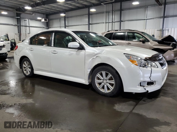 2011 Subaru Legacy Premium with VIN 4S3BMBC61B3234061, listed as a Copart auction lot 62153725 with 159,735 mi miles and Salvage title. Bid and sale history available at DreamBid. Image 4.