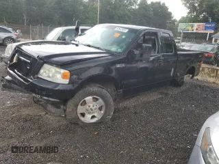2005 Ford F-150 STX with VIN 1FTRX14W35FB47568, listed as a Copart auction lot 62642665 with Not provided miles and Salvage title. Bid and sale history available at DreamBid. Image 1.