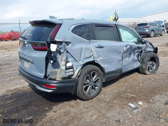2020 Honda CR-V EX with VIN 5J6RW1H51LA001520, listed as a IAAI auction lot 41878828 with 1 mi miles. Bid and sale history available at carsss.com. Image 4.