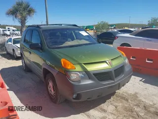 2001 Pontiac Aztek GT z VIN 3G7DA03E01S514087, wystawiony jako IAAI lot #41737156 z przebiegiem 126 453 mil mil oraz . Historia ofert i sprzedaży dostępna na DreamBid. Obrazek 1.