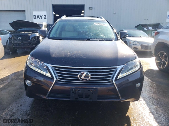 2013 Lexus RX 350 with VIN 2T2BK1BA2DC159074, listed as a Copart auction lot 46486755 with 142,490 mi miles and Salvage Title. Bid and sale history available at carsss.com. Image 5.