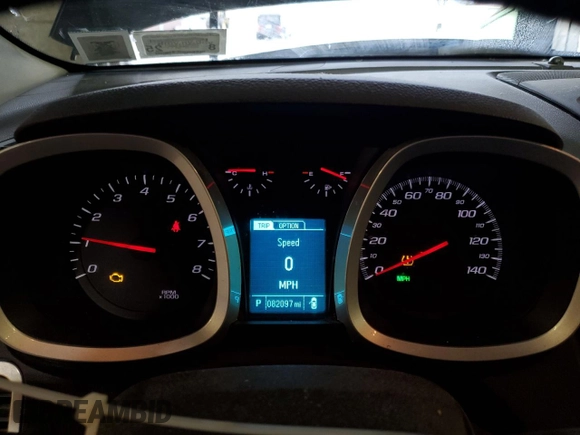 2015 Chevrolet Equinox LT with VIN 2GNFLFE31F6236509, listed as a Copart auction lot 51251445 with 82,097 mi miles and Salvage Title. Bid and sale history available at DreamBid. Image 9.