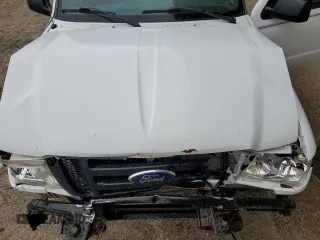 2010 Ford Ranger XL with VIN 1FTKR1AD1APA43017, listed as a Copart auction lot 51975555 with 142,758 mi miles and Salvage Title. Bid and sale history available at carsss.com. Image 11.