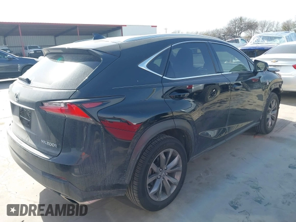 2016 Lexus NX 200t with VIN JTJBARBZ0G2074505, listed as a IAAI auction lot 41748315 with 135,237 mi miles and . Bid and sale history available at DreamBid. Image 4.
