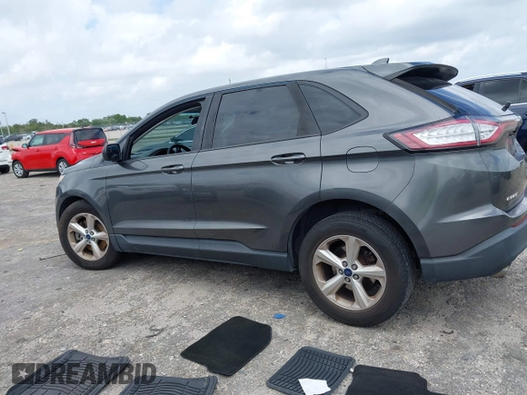 2015 Ford Edge SE with VIN 2FMTK4G9XFBC19439, listed as a IAAI auction lot 41962916 with 147,013 mi miles and . Bid and sale history available at DreamBid. Image 14.