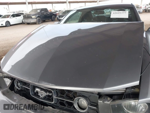 2007 Ford Mustang Deluxe with VIN 1ZVHT80N775234974, listed as a IAAI auction lot 42029377 with 227,856 mi miles. Bid and sale history available at carsss.com. Image 10.