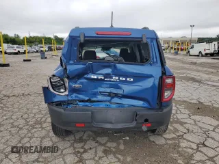 2023 Ford Bronco Sport Big Bend z VIN 3FMCR9B64PRE37725, wystawiony jako Copart lot #63499955 z przebiegiem 21 530 mil mil oraz Szkoda całkowita • Salvage title. Historia ofert i sprzedaży dostępna na DreamBid. Obrazek 6.