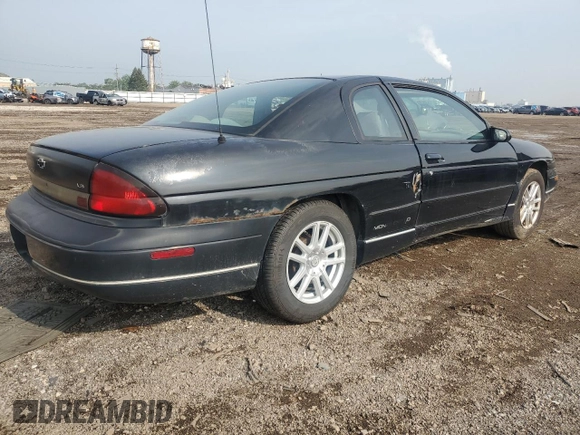 1998 Chevrolet Monte Carlo LS with VIN 2G1WW12M2W9251866, listed as a Copart auction lot 59701835 with 104,203 mi miles and Salvage title. Bid and sale history available at DreamBid. Image 3.