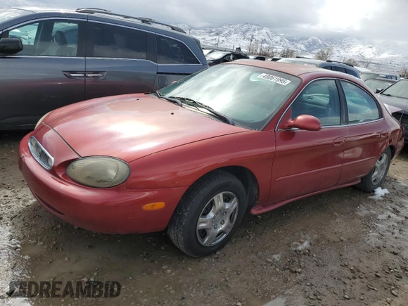 1999 Mercury Sable GS with VIN 1MEFM50U8XA606034, listed as a Copart auction lot 49061995 with 245,641 mi miles and Salvage Title. Bid and sale history available at DreamBid. Image 1.