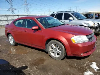 2010 Dodge Avenger R/T with VIN 1B3CC5FBXAN128889, listed as a Copart auction lot 48723475 with 175,143 mi miles and Salvage Title. Bid and sale history available at carsss.com. Image 4.
