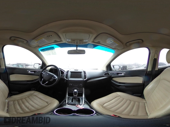 2015 Ford Edge SEL with VIN 2FMTK4J82FBC08483, listed as a IAAI auction lot 41552998 with 124,720 mi miles. Bid and sale history available at carsss.com. Image 20.