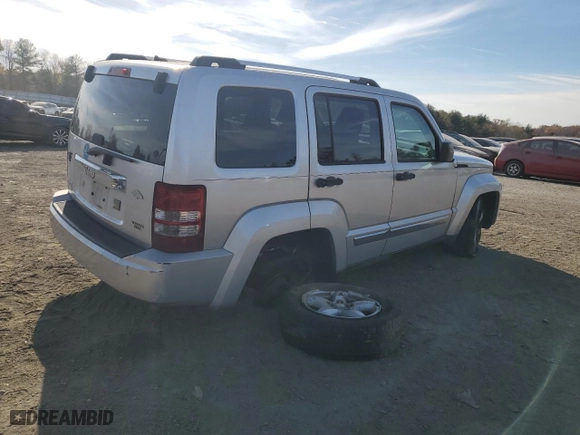 2009 Jeep Liberty Limited with VIN 1J8GN58K39W517511, listed as a Copart auction lot 79118424 with 194,516 mi miles and Salvage Title. Bid and sale history available at carsss.com. Image 3.