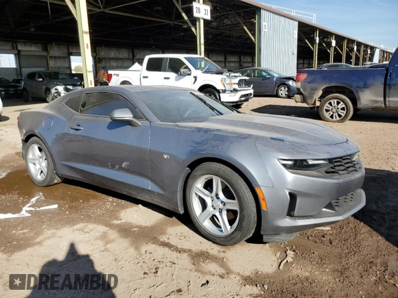 2021 Chevrolet Camaro 1LS with VIN 1G1FB1RX0M0123838, listed as a Copart auction lot 43422523 with 39,509 mi miles. Bid and sale history available at carsss.com. Image 4.
