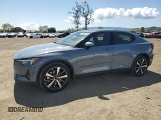 2022 Polestar 2 with VIN LPSED3KA3NL078210, listed as a Copart auction lot 51869455 with 22,417 mi miles and Salvage Title. Bid and sale history available at carsss.com. Image 1.