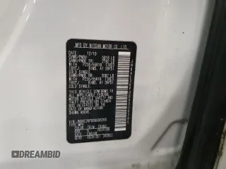 2011 Nissan Quest SL with VIN JN8AE2KP0B9006265, listed as a Copart auction lot 61105715 with 143,967 mi miles and Salvage title. Bid and sale history available at DreamBid. Image 13.