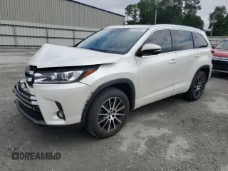 2019 Toyota Highlander Limited with VIN 5TDYZRFH3KS306300, listed as a Copart auction lot 58720655 with 68,293 mi miles and Salvage title. Bid and sale history available at DreamBid. Image 1.