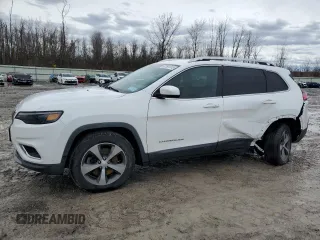 2020 Jeep Cherokee High Altitude z VIN 1C4PJMDX1LD512695, wystawiony jako Copart lot #47391515 z przebiegiem 52 089 mil mil oraz Szkoda całkowita • Salvage title. Historia ofert i sprzedaży dostępna na DreamBid. Obrazek 1.
