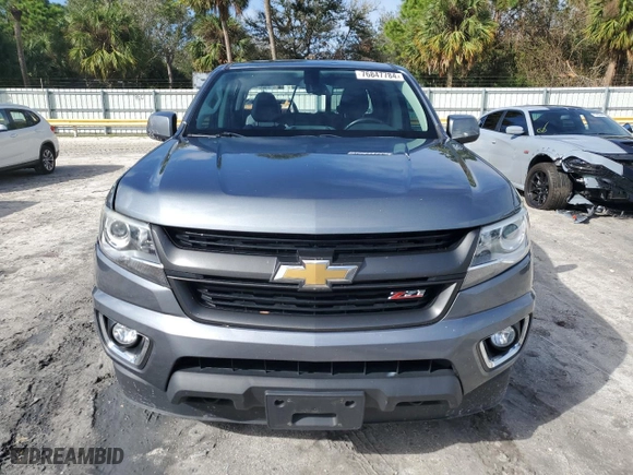 2019 Chevrolet Colorado 2WD Z71 with VIN 1GCGSDE10K1276693, listed as a Copart auction lot 76847784 with 80,872 mi miles and Salvage Title. Bid and sale history available at carsss.com. Image 5.