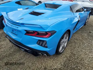 2021 Chevrolet Corvette 1LT with VIN 1G1YA3D45M5123969, listed as a Copart auction lot 73947164 with 0 mi miles and Salvage Title. Bid and sale history available at carsss.com. Image 3.
