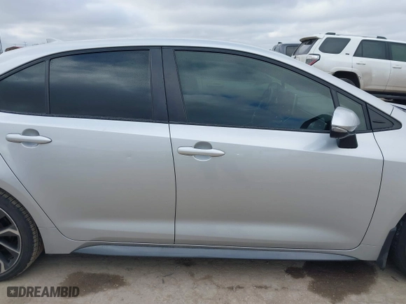 2021 Toyota Corolla SE with VIN JTDS4MCE4MJ055823, listed as a IAAI auction lot 41673759 with 78,747 mi miles. Bid and sale history available at carsss.com. Image 14.