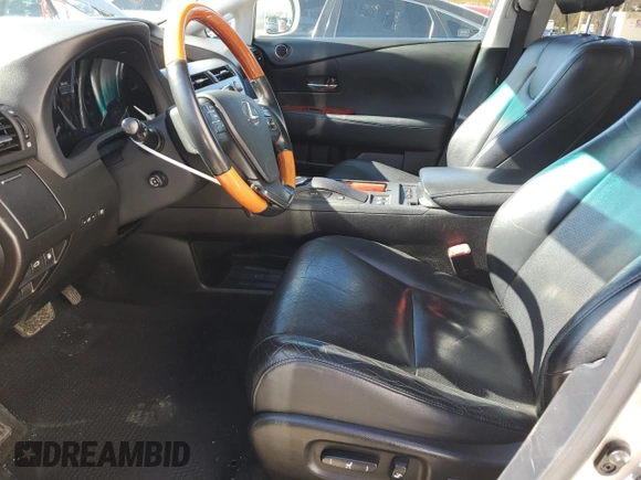 2010 Lexus RX 350 with VIN 2T2BK1BA1AC053033, listed as a Copart auction lot 49251975 with 90,377 mi miles and Salvage Title. Bid and sale history available at carsss.com. Image 7.