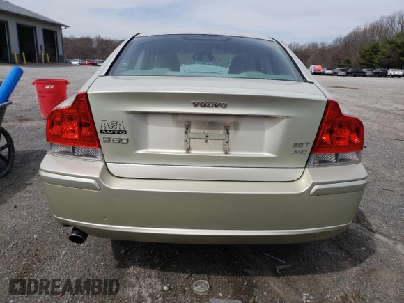 2005 Volvo S60 with VIN YV1RH592752442037, listed as a Copart auction lot 49637015 with 103,774 mi miles and Salvage Title. Bid and sale history available at carsss.com. Image 6.