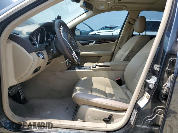 2012 Mercedes-Benz C 250 Sport with VIN WDDGF4HB0CR238012, listed as a Copart auction lot 54941565 with 111,543 mi miles and Clean Title. Bid and sale history available at DreamBid. Image 7.